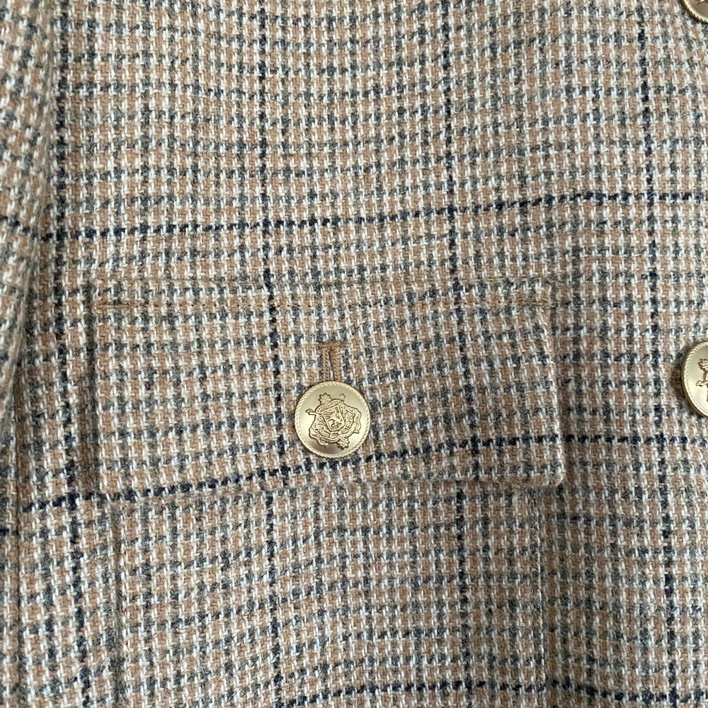 J Crew Isabelle lady jacket in tweed English plaid - Picture 5 of 8